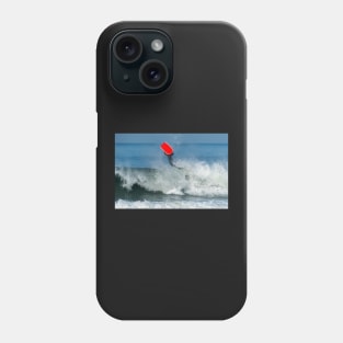 Bodyboarder in action Phone Case