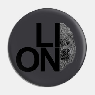 lion design Pin