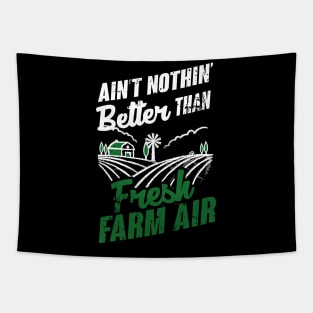 Fresh Farm Air (white) Tapestry