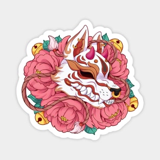 Kitsune Mask Magnet