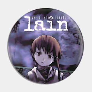 Serial Experiments Lain Visual | Cult Anime Classic Pin