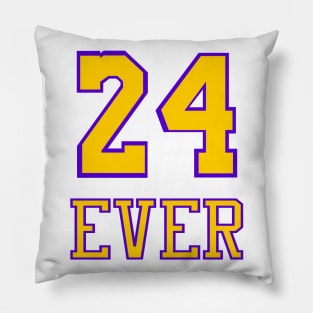 24 Ever LA Memorial Basketball Legend Design Pillow