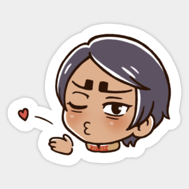 Koito Goes Chu Golden Kamuy Sticker Teepublic
