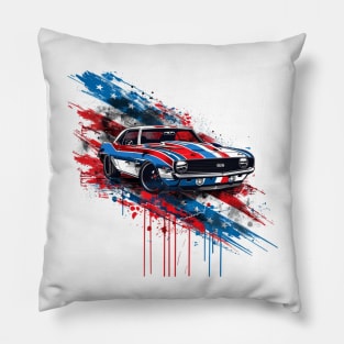 69 Camaro Drip Pillow