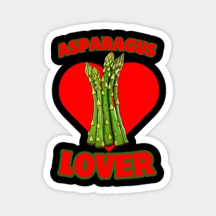 Asparagus Lover I Love Asparagus Magnet