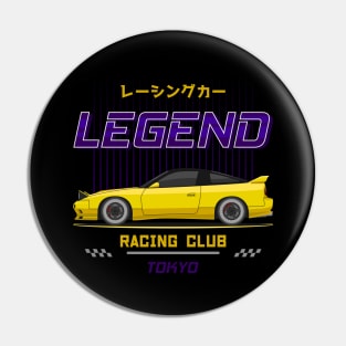 Tuner Yellow S13 JDM Pin