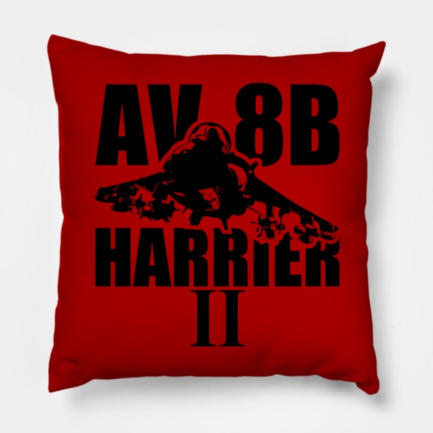 AV-8B Harrier II Pillow by TCP