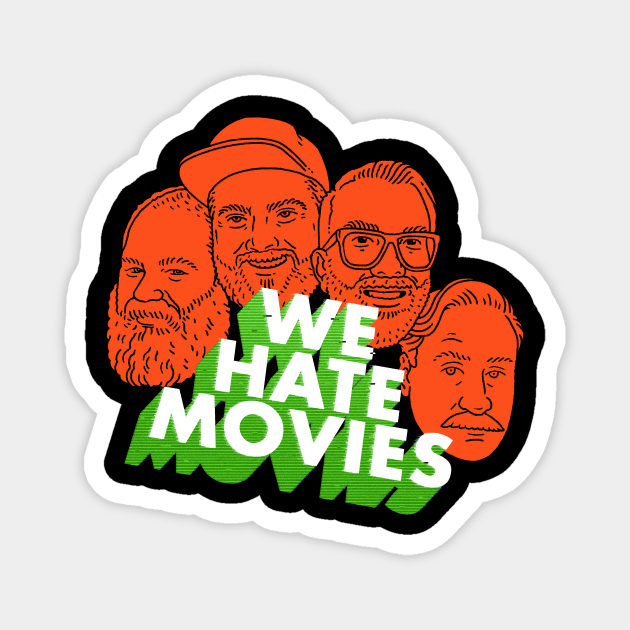 The Gang (Orange Variant) Magnet by We Hate Movies