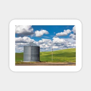 Silos Palouse Magnet