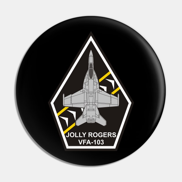 VFA-103 Jolly Rogers - F/A-18 Pin by MBK