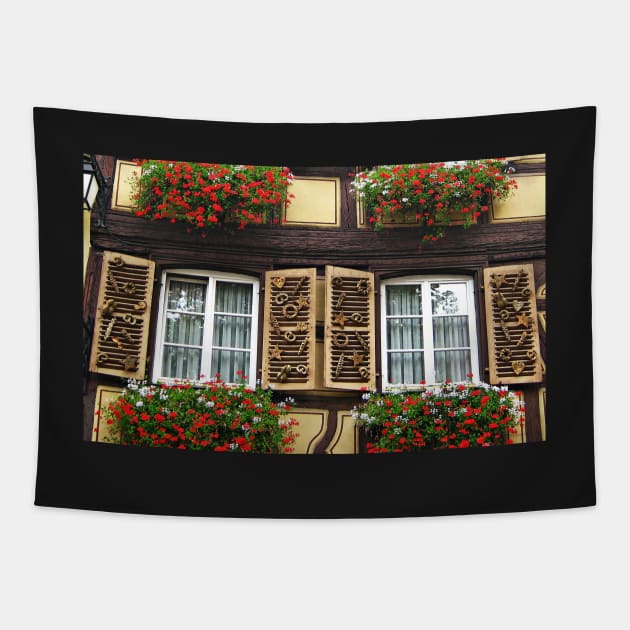 The Baker's Window Tapestry by AlexaZari