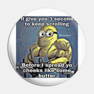 Minion Meme Pin