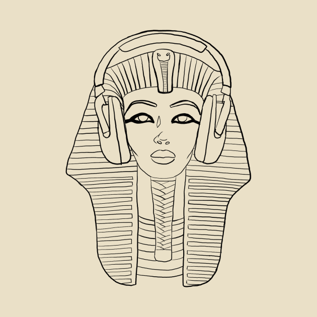 DJ Pharaoh - line art by noodworth