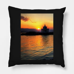 Argostoli Lighthouse Pillow