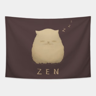 Cat Zen zzz Tapestry