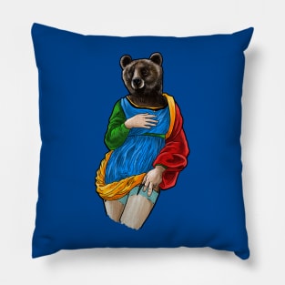 Brown Bear Pillow