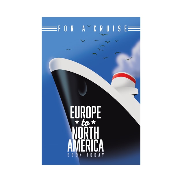 Europe to North America Cruise liner commercial by nickemporium1