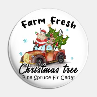 farm fresh christmas tree camping travel Pin