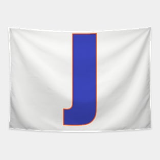 Brave in Blue: J's Defining edge Tapestry