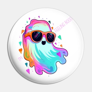 Feeling Boo Ghost Pin