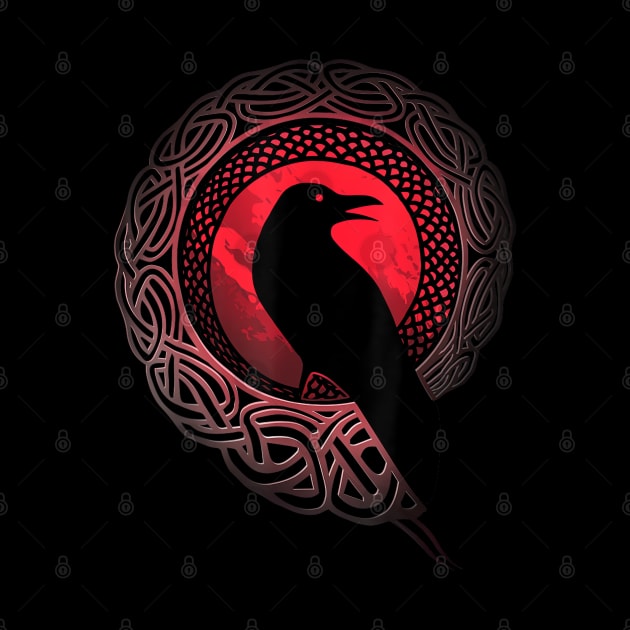 Viking, Odin, Ravens, Huginn and Muninn - Myth Graphic by The Full Moon Shop