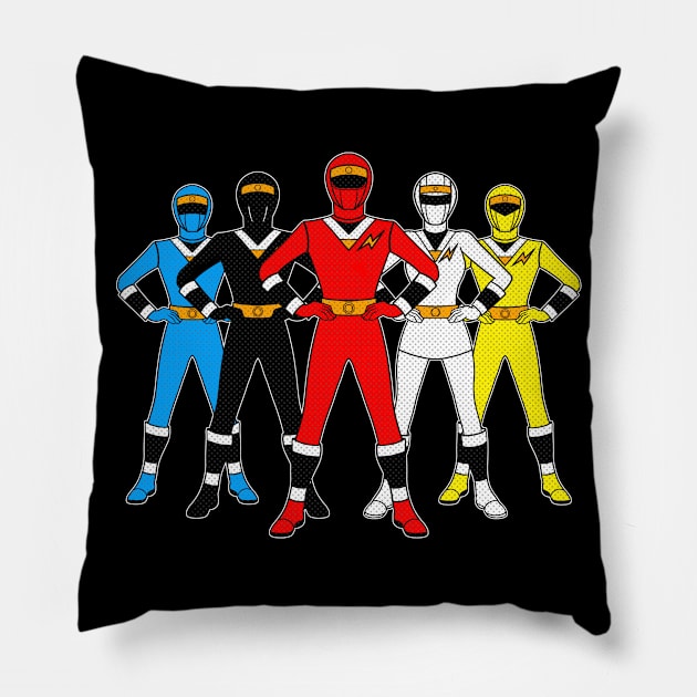 Outer Rangers Pillow by nickbeta