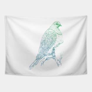 Mr Kereru, New Zealand wood pigeon Tapestry