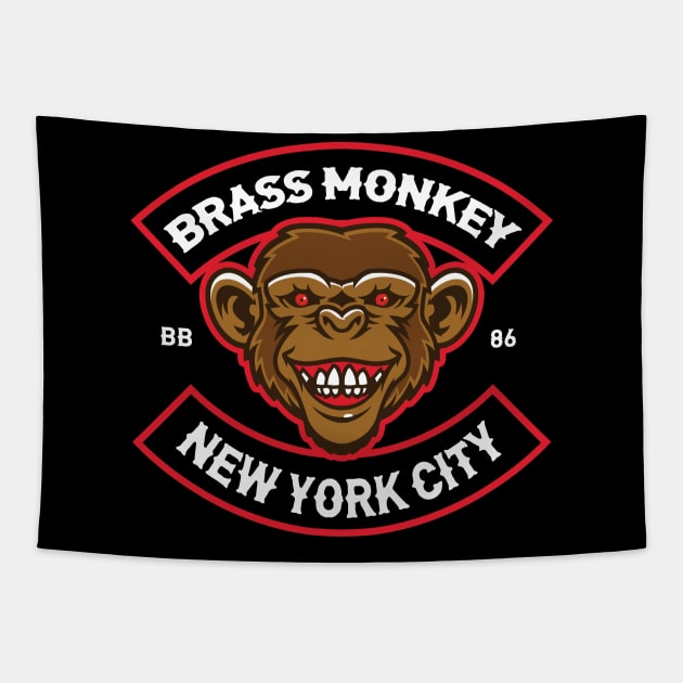 Brass Monkey Tapestry by DIGABLETEEZ