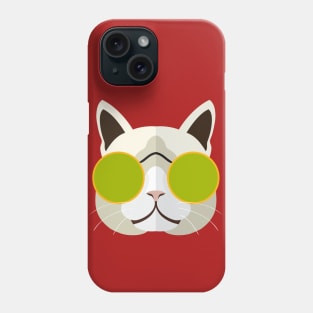 Cute Cat Face Mask Phone Case