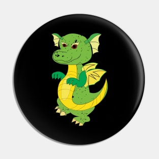 Funny Dragon Pin