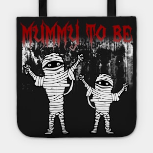 Cute Mummy To Be Halloween Pregnancy Announcement Tote