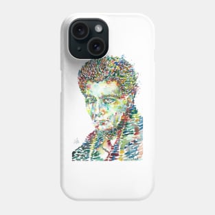 ANTONIN ARTAUD watercolor portrait .1 Phone Case