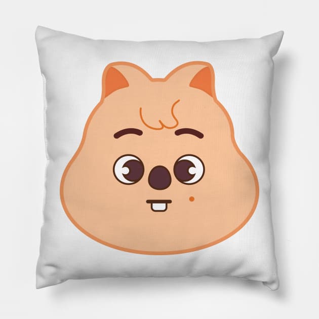 stray kids skzoo Han Quokka Pillow by Qaws