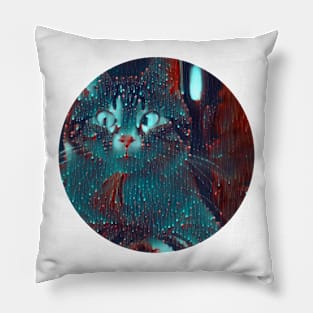 Delicate mycat, revolution for cats Pillow