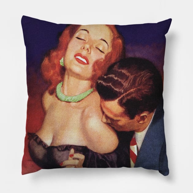 Vintage pulp cover - Love making Pillow by Click Here For More