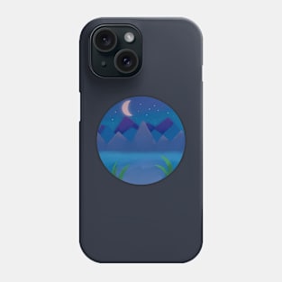 Night time Mountains Phone Case