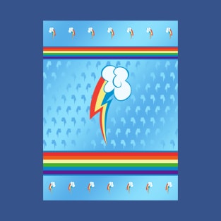 My little Pony - Rainbow Dash Cutie Mark V5 T-Shirt