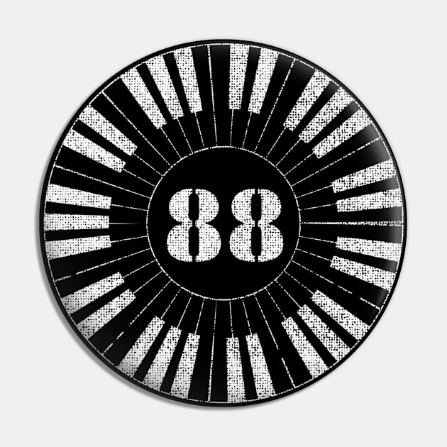 88 Keys Pin by Sloat