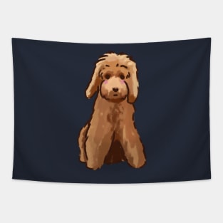 Cute Golden Doodle Tapestry