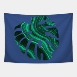 Green Marble Leaf I Tapestry