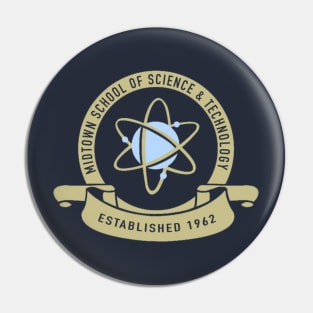 Midtown School of Science and Technology Pin