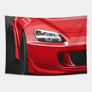 Honda S2000 AP2 Rolling - New Formula Red Tapestry