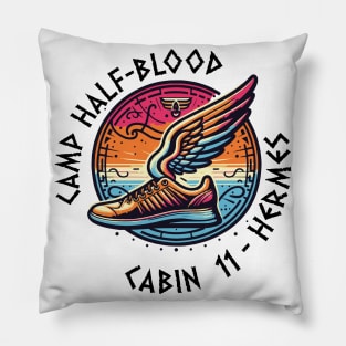 Cabin 11 -Hermes greek mythology Pillow