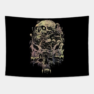 Shrooms Of The Night v2 Tapestry