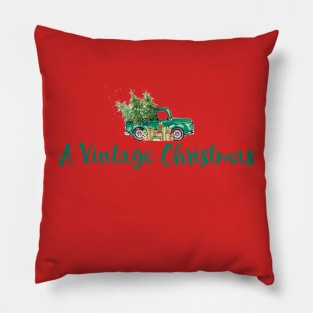 A Vintage Christmas Pillow