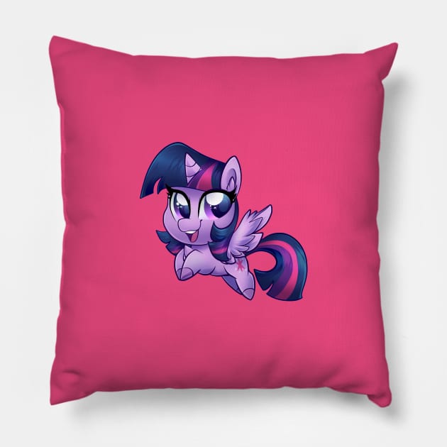 twilight sparkle Pillow by Baja Gryphon