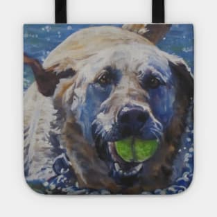 labrador retriever fine art painting Tote