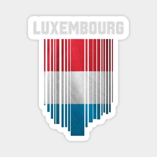 Luxembourg flag Lëtzebuerg Magnet