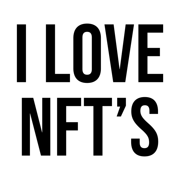 I love NFT's by Relaxing Art Shop