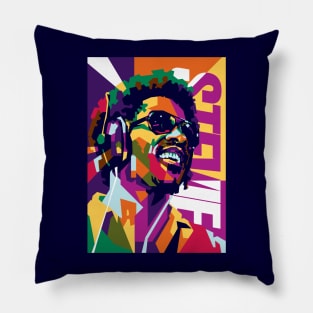 Stevie Wonder WPAP Pillow